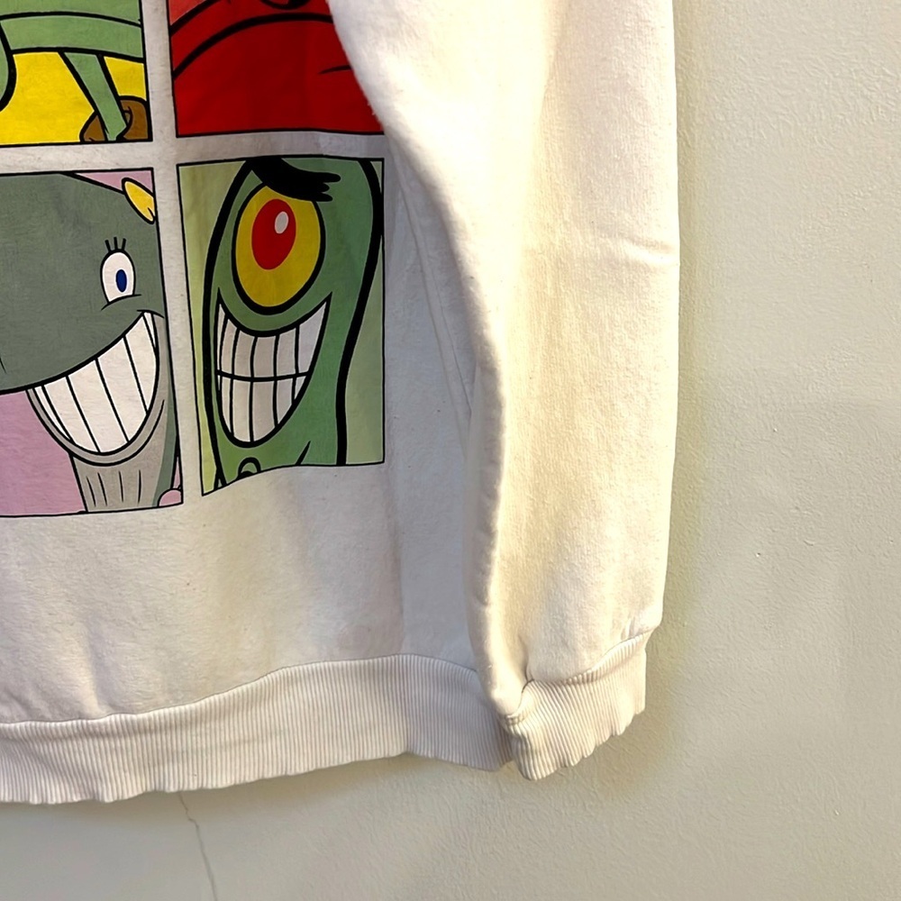 NICKELODEON - white hoodie women size L - Picture 6 of 7